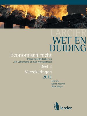 cover image of Wet en Duiding Verzekeringen